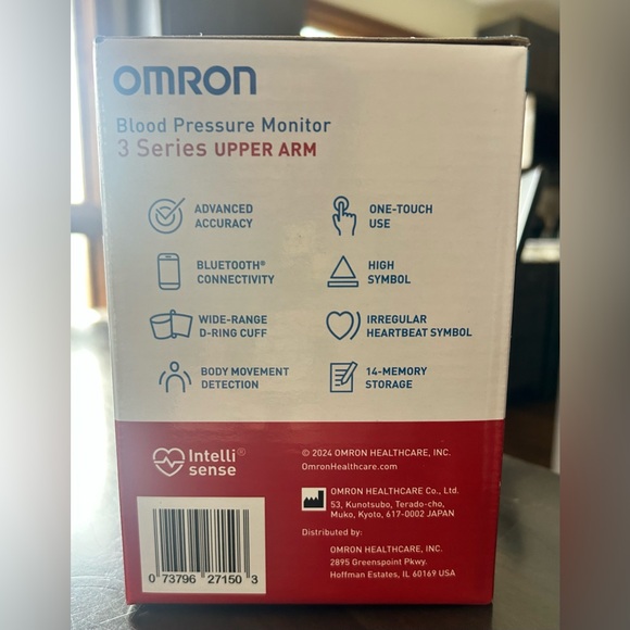 BRAND NEW OMRON 3 Series Upper Arm Monitor with Bluetooth - Picture 4 of 7